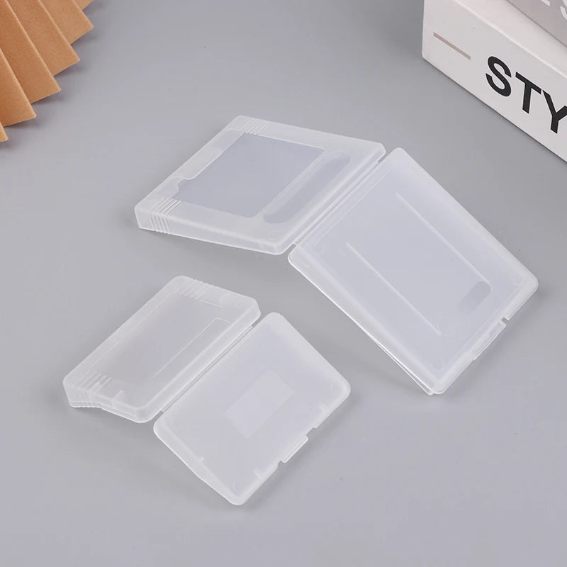 5Pcs Transparent Game Cartridge Case For Gameboy Advance GBA GBC Plastic Dustproof Box Cover For Gameboy Color Pocket