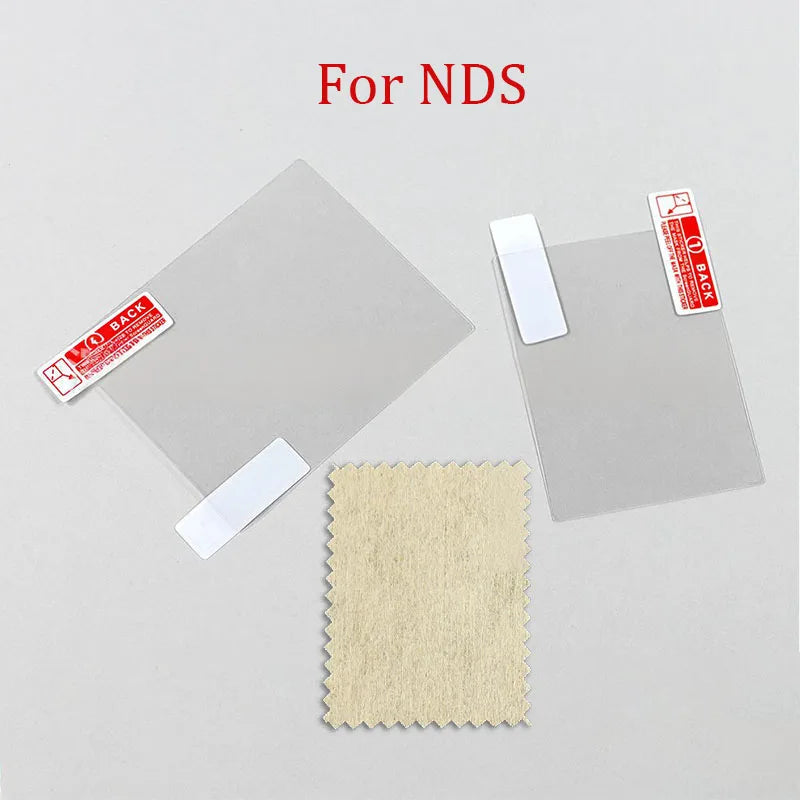 Clear Protective Film For NDS DSi NDSi XL LL NDSL DS Lite Top+Bottom LCD Screen Protector For 2DS 3DS XL LL New 3DSLL 3DSXL 1Set