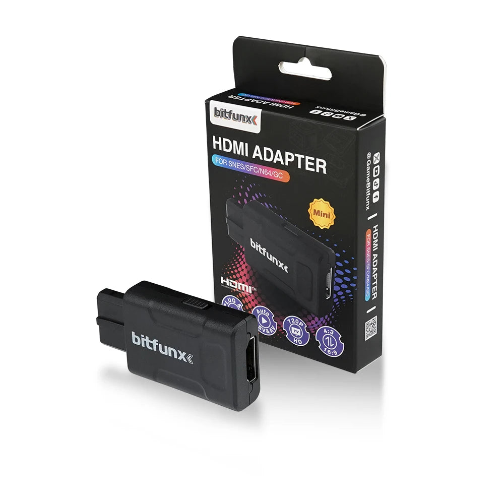 N64/SNES/NGC - NY: AV til HDMI adapter
