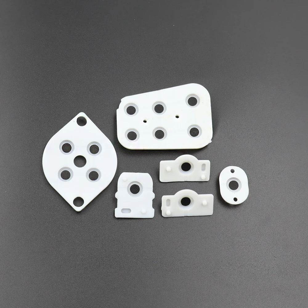 Conductive Rubber Pads For N64 Controller Joy Pad Button Repair Parts 2/5/10 Set Replacement Keyboard Computer Accessories