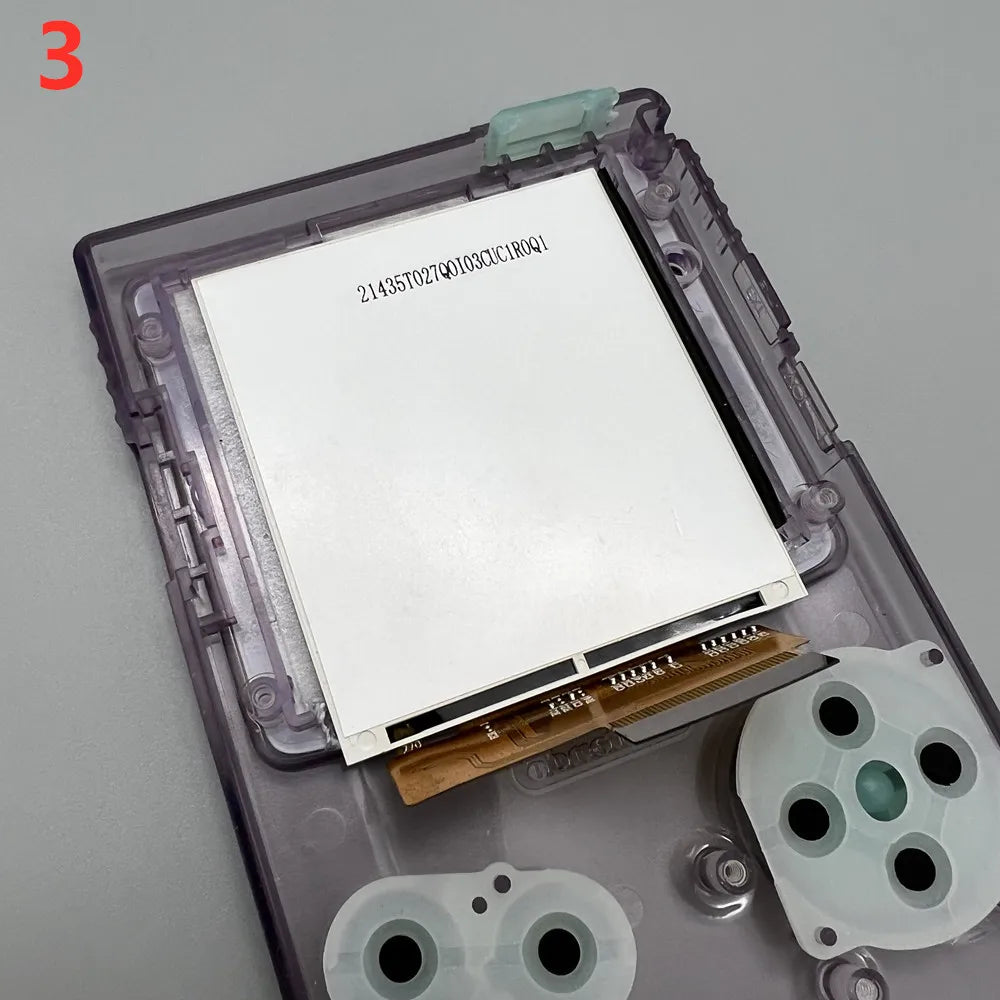 2.6 Inch IPS LCD Screen + New Housing for Gameboy Color GBC Console, Supports Pixel Display