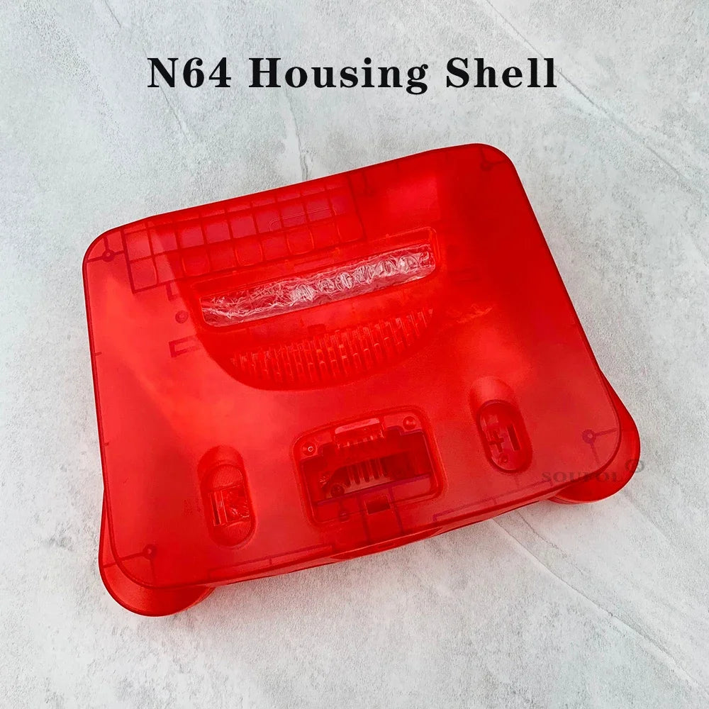 Dropshipping Replacement Housing Shell Translucent Case for N64 Nintend 64 Replacement Full Housing Transparent Box