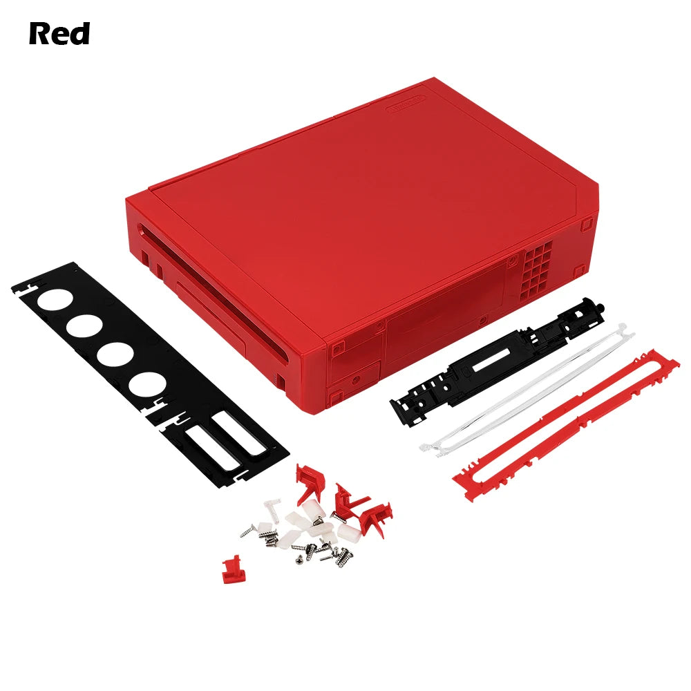 NEW 11 Colors Replacement Full Housing Shell Cover Case with Buttons For Wii Game Console Repair Parts