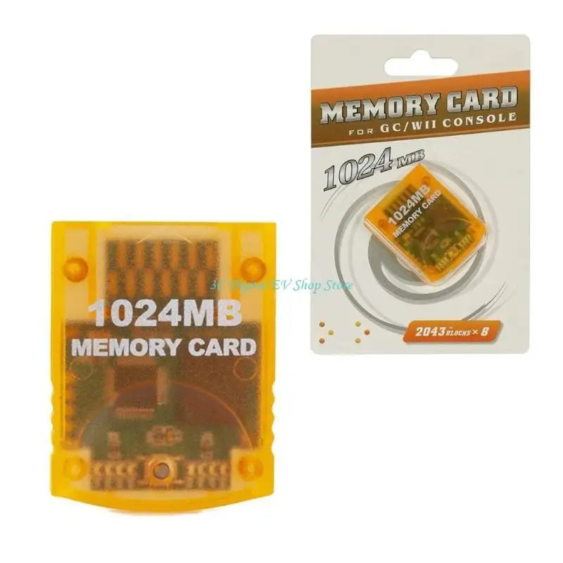 E74D 1024MB Memory Card For Console For-GameCube for GC Memory Storage Card Saver