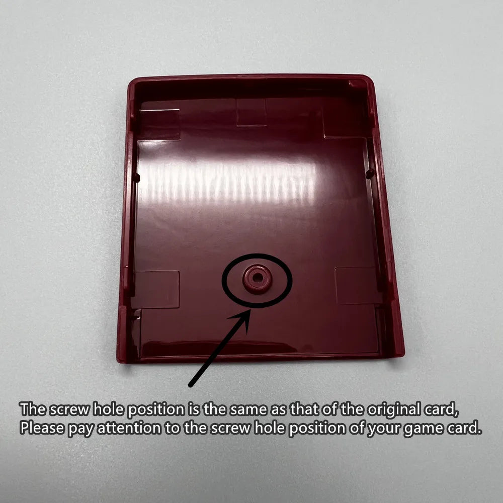 High Clear No Logo Game Cartridge Shell For GBA GBC DMG Game Boy Color Advance Replacement Card Case