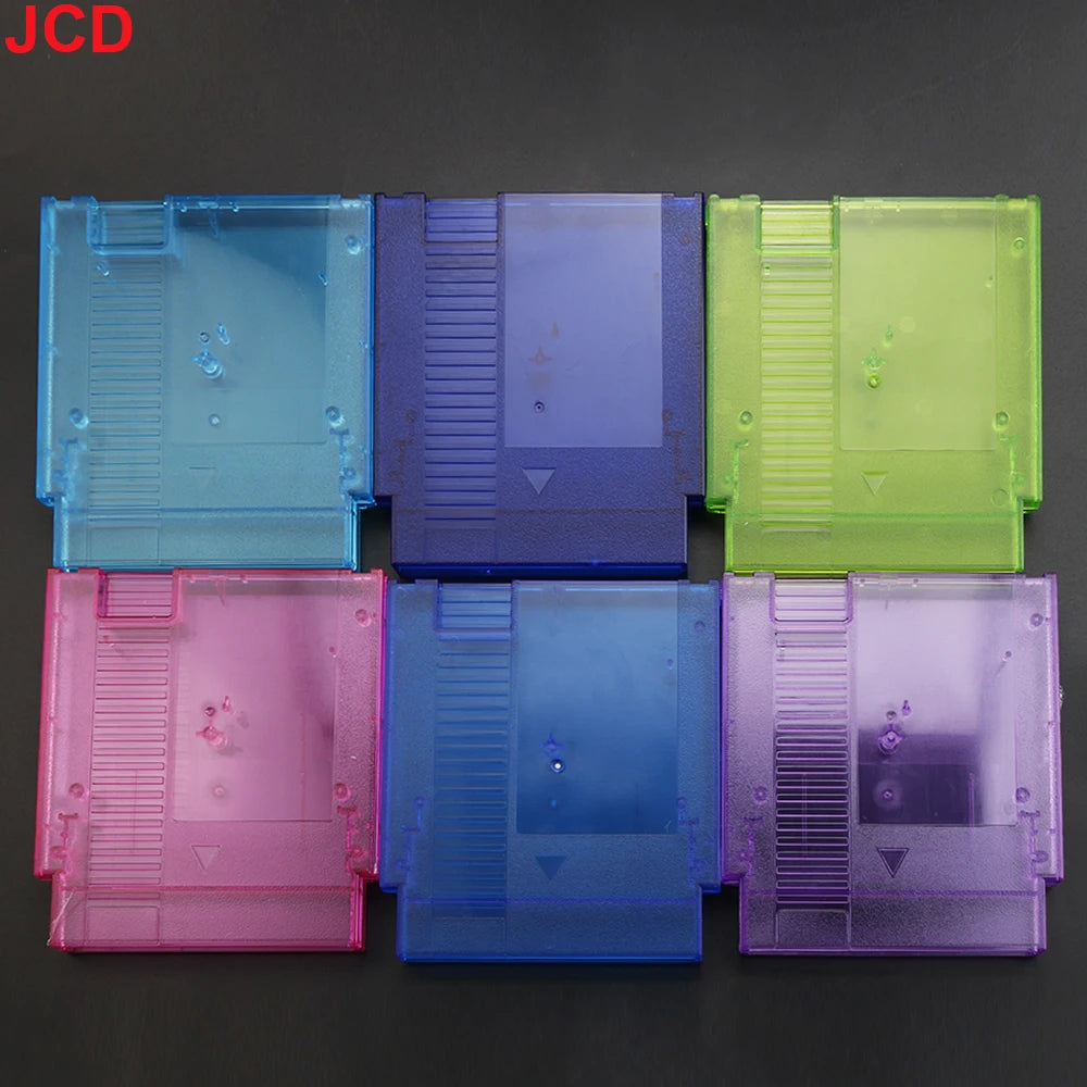 1pcs 72 Pin Game Card Box Game Cartridge Replacement Shell For NES For Entertainment System Cover Plastic Hard Case with 3 scre