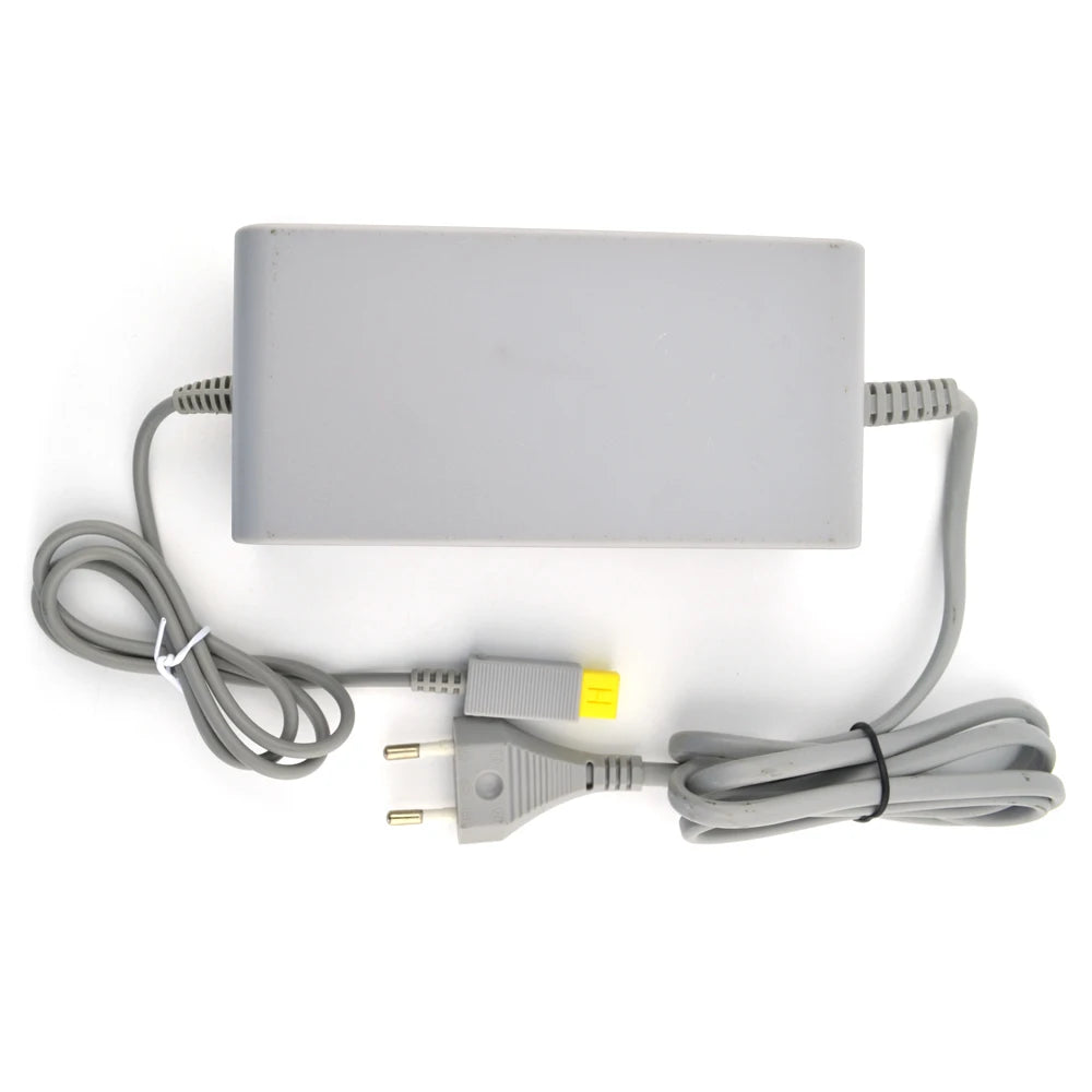 EU Plug AC Charger Adapter for Wii U Console 100-240V 50/60Hz Home Wall Power Supply