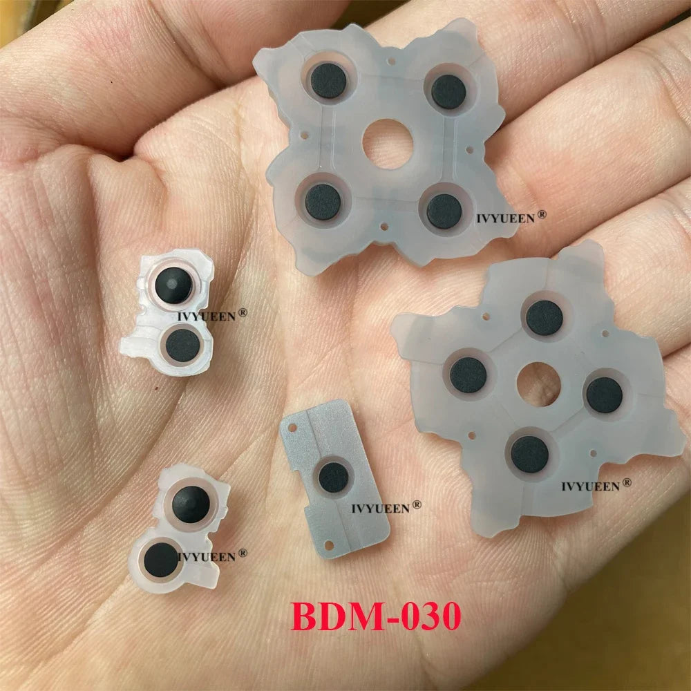 IVYUEEN for PlayStation 5 PS5 Controller L1 R1 L2 R2 Trigger Buttons Analog Stick Conductive Rubber Repair for Dualsense V2 V3