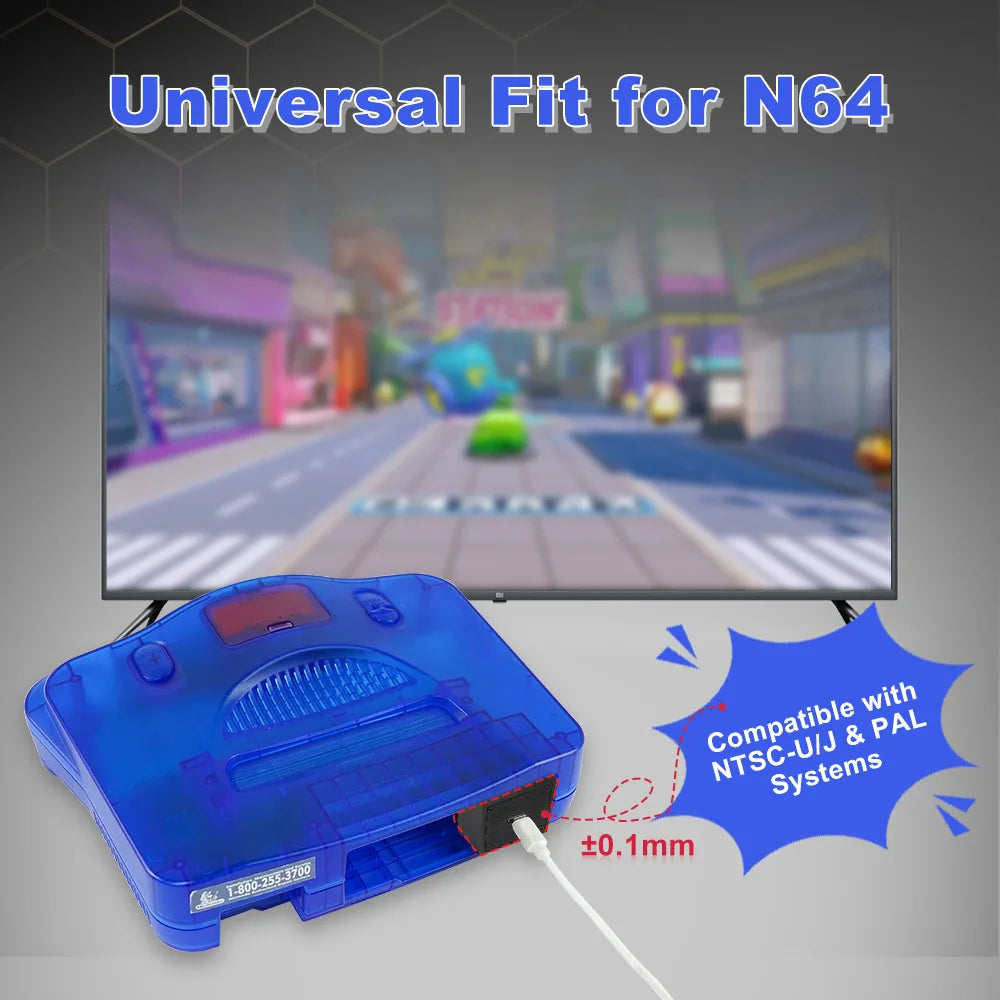 15V/3A N64PSU Replacement Board, Type C PSU Module for 64, N64 Game Console Power Board