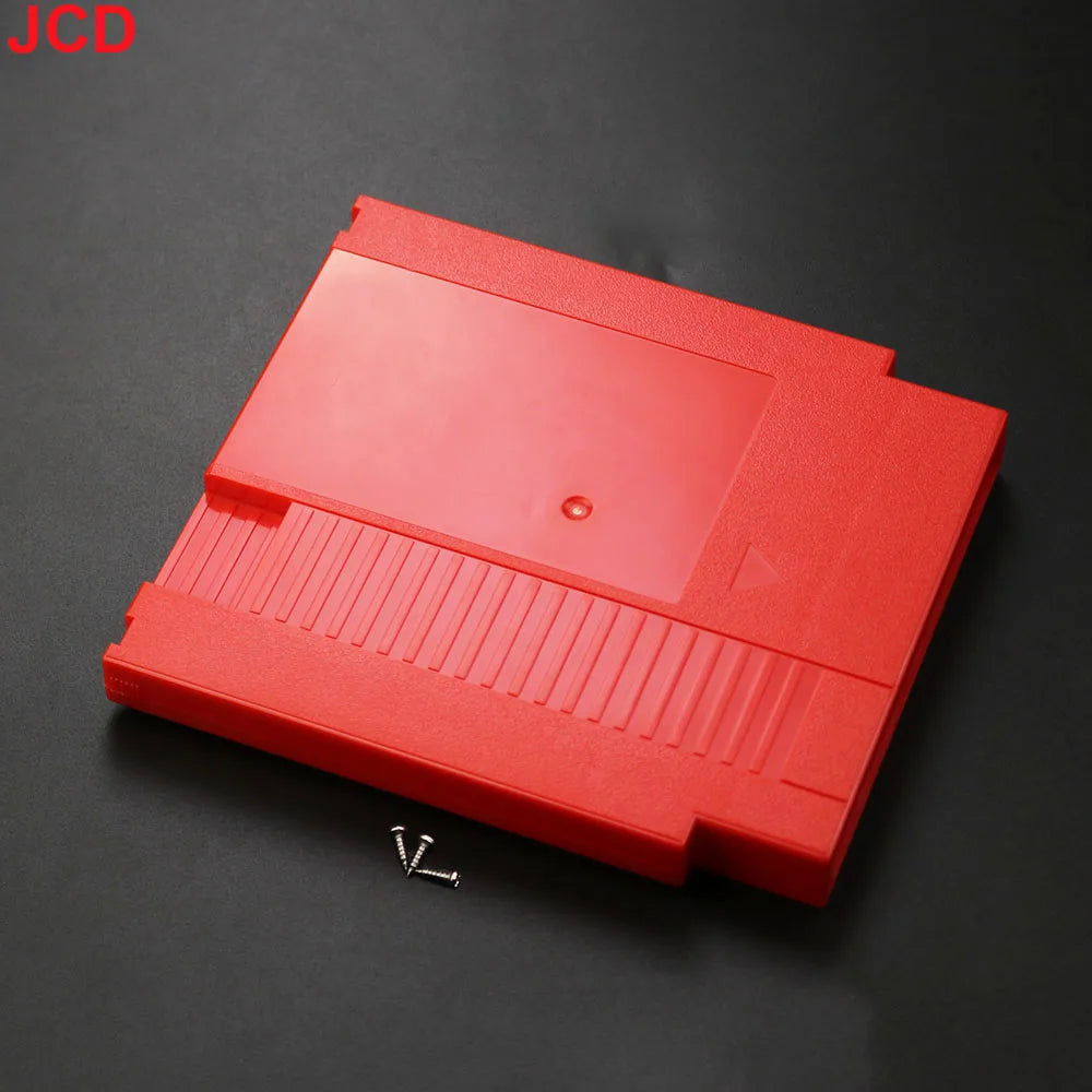 1pcs 72 Pin Game Card Box Game Cartridge Replacement Shell For NES For Entertainment System Cover Plastic Hard Case with 3 scre