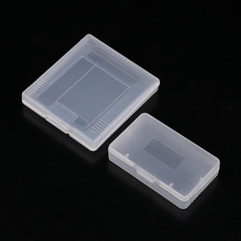 5Pcs Transparent Game Cartridge Case For Gameboy Advance GBA GBC Plastic Dustproof Box Cover For Gameboy Color Pocket