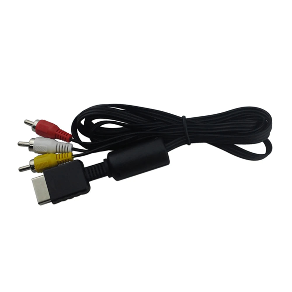 1.8M High quality  audio video cable  AV Cable for PS2 for PS3 for Playstation 2 for Playstation 3
