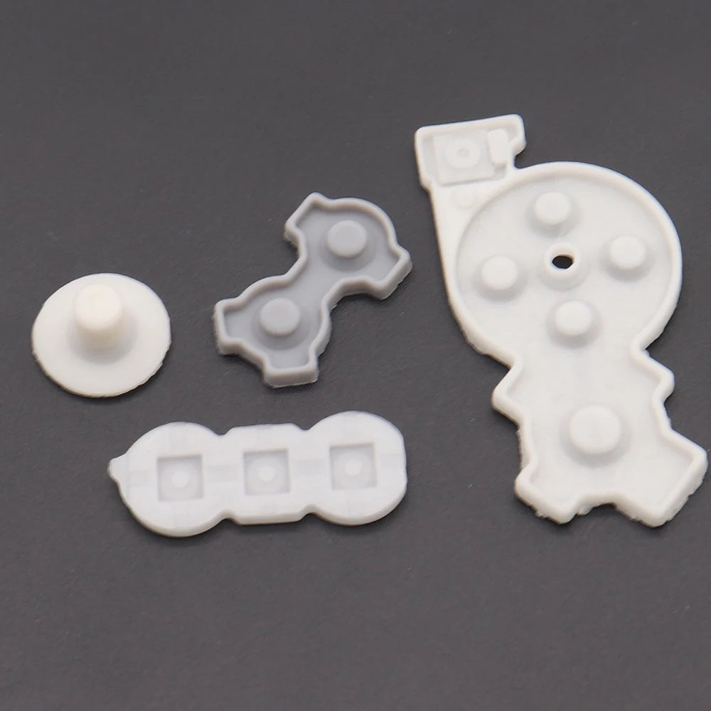 1set Conductive Rubber Silicone Button Pad for WII Right Controller Replacement Kits