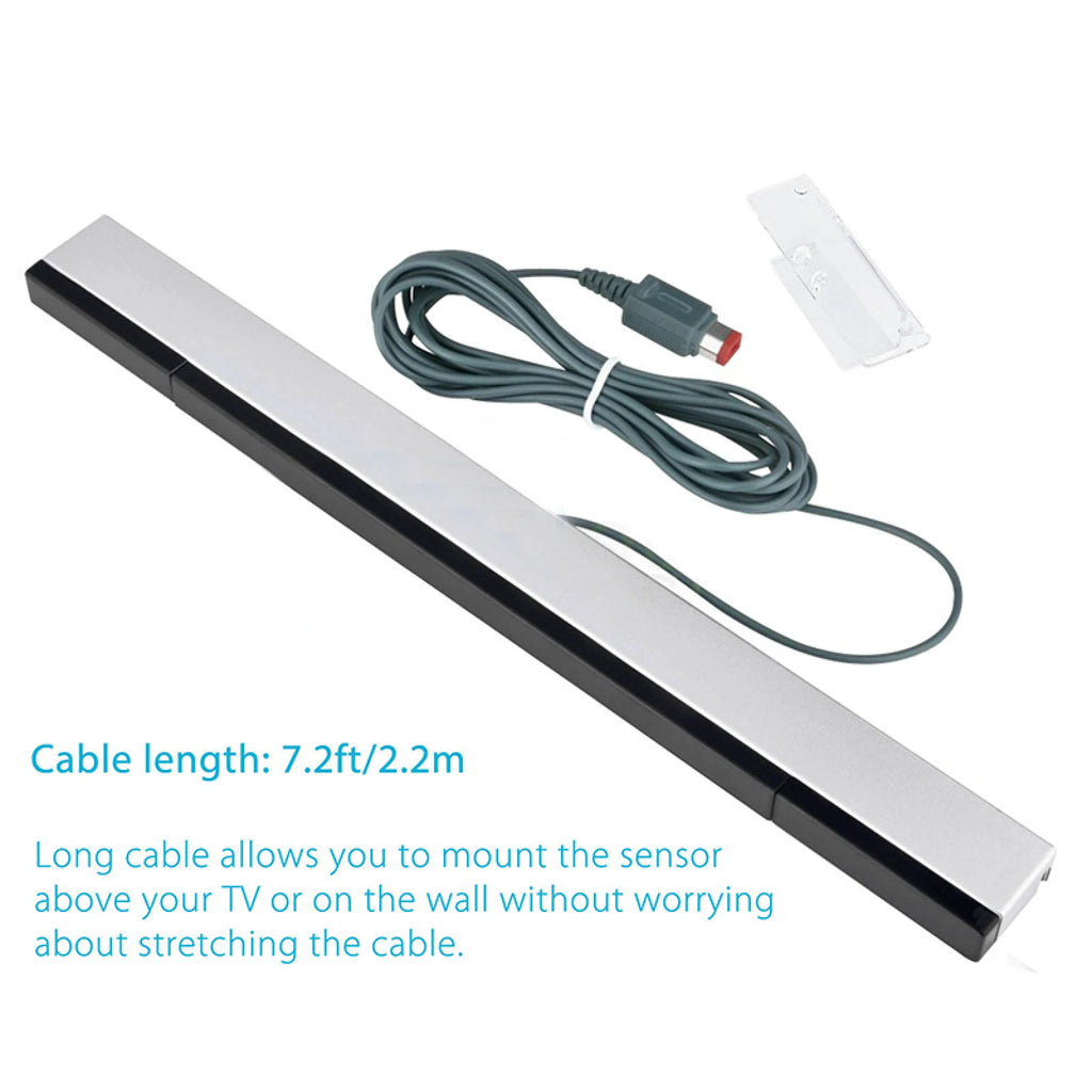 Wired Sensor Bar For Wii/Wii U Console Replacement Infrared Wired Remote Motion Sensor Bar Inductor Game Accessoies