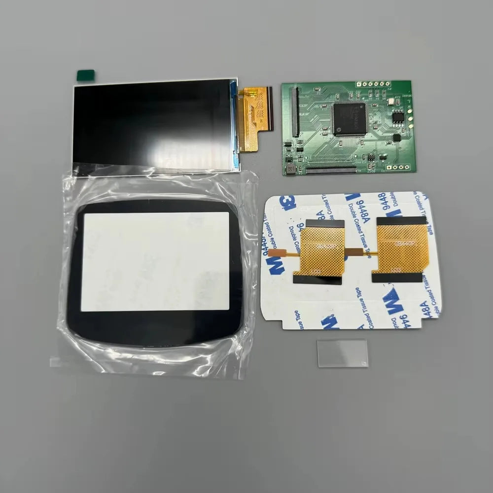 2.9 "original Size IPS High Brightness LCD Screen For Gameboy Advance GBA Support Pixel Mode Display Warm light Screens