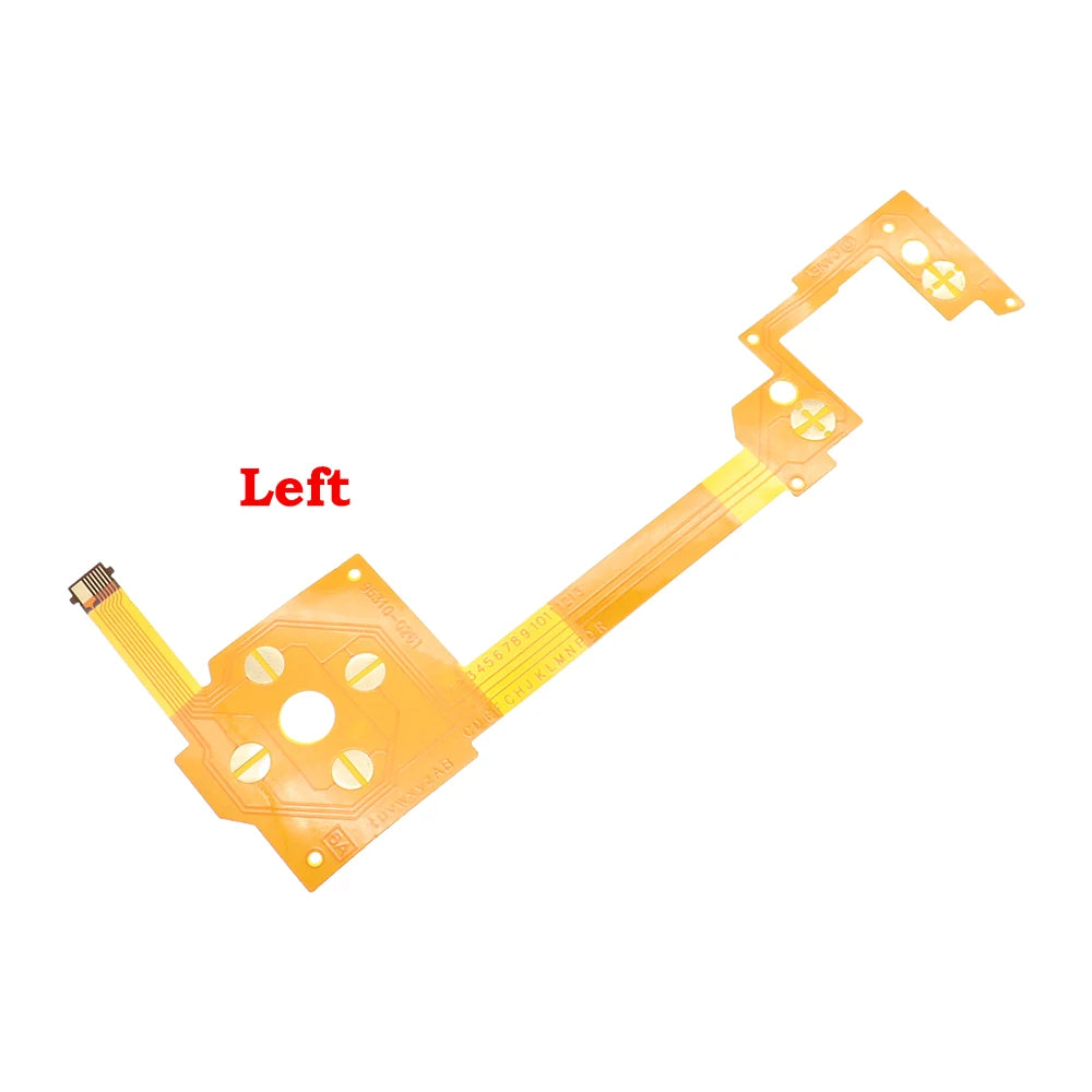 Left Right Button Conductive Film Ribbon Flex Cable Repair for Wii U PAD Gamepad