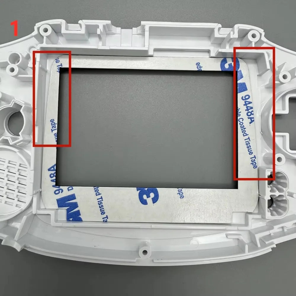 2.9 "original Size IPS High Brightness LCD Screen For Gameboy Advance GBA Support Pixel Mode Display Warm light Screens