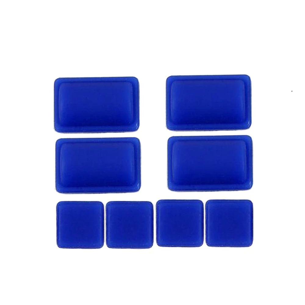 Host Rubber Pad Dust Plug For Wii Game Console Machine Foot Pad Square Pad Rubber Plug Anti Slip Rubber Pad Plug