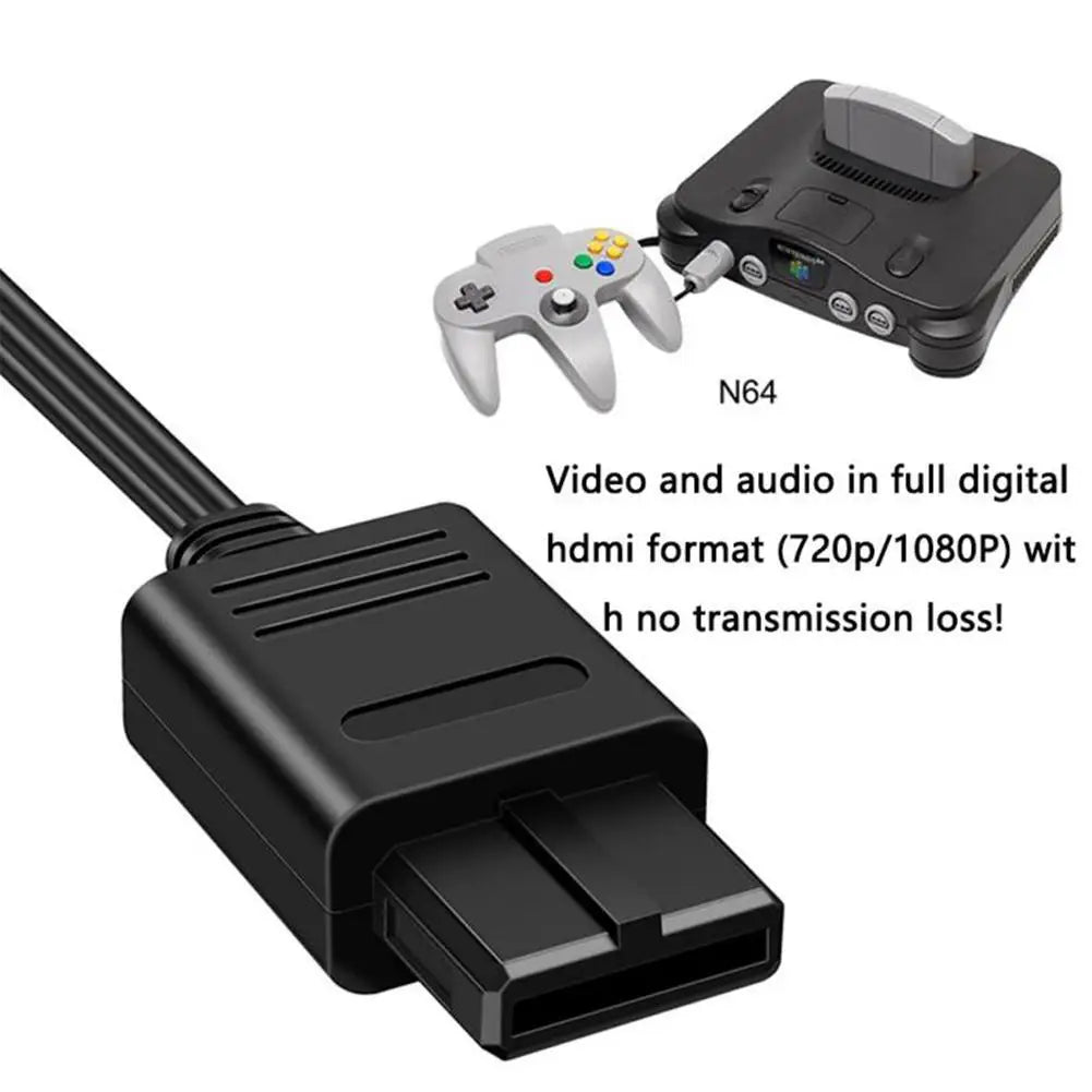 NY: Nintendo AV Til HDMI kabel - Snes, N64, GameCube