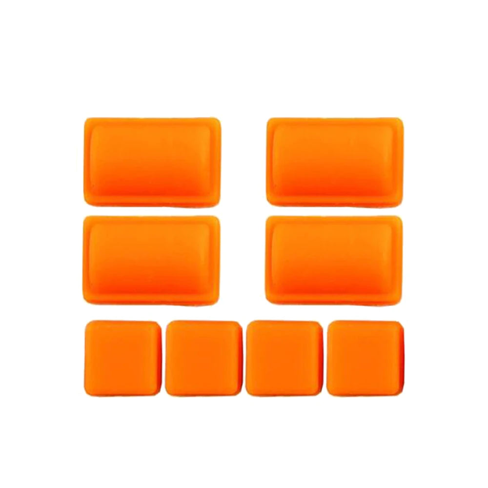 Host Rubber Pad Dust Plug For Wii Game Console Machine Foot Pad Square Pad Rubber Plug Anti Slip Rubber Pad Plug