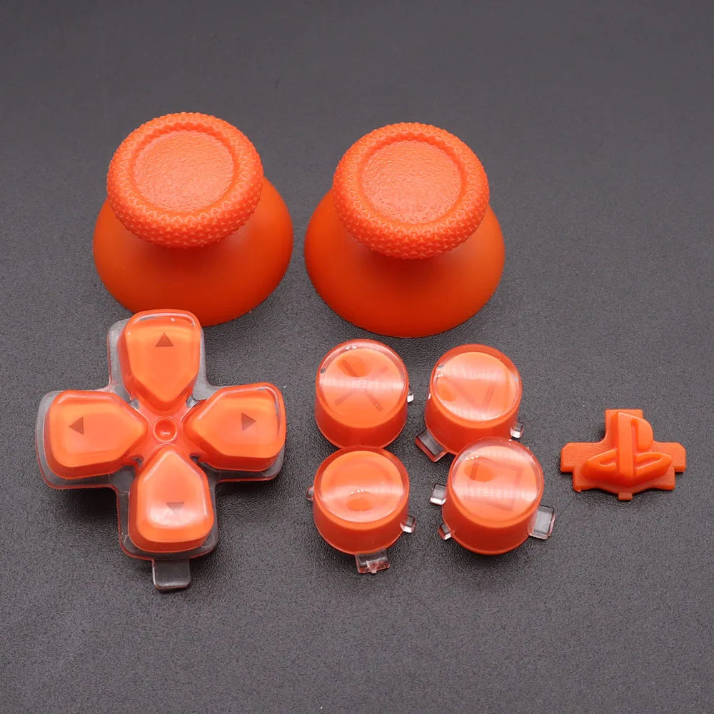 Buttons ABXY & D-pad Trigger Buttons For PS5 Controller Analogue Mushroom Game Head Rocker Home Button Return Back Power Switch