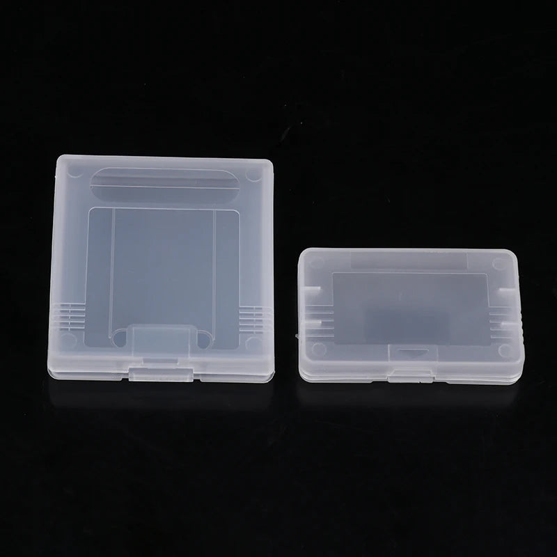 5Pcs Transparent Game Cartridge Case For Gameboy Advance GBA GBC Plastic Dustproof Box Cover For Gameboy Color Pocket