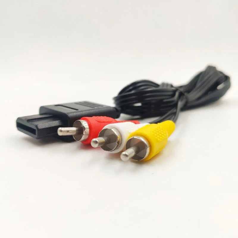 NY: N64, SNES, GameCube: AV kabel