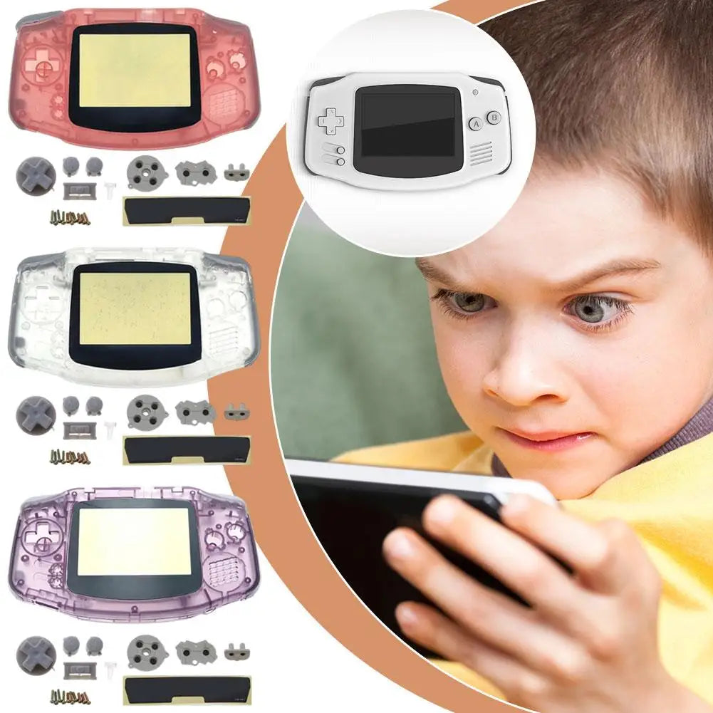 New Game Boy Advance Replacement Shell For GBA Game Console Protective Case Precise Fit Easy Install Scratch Resistant