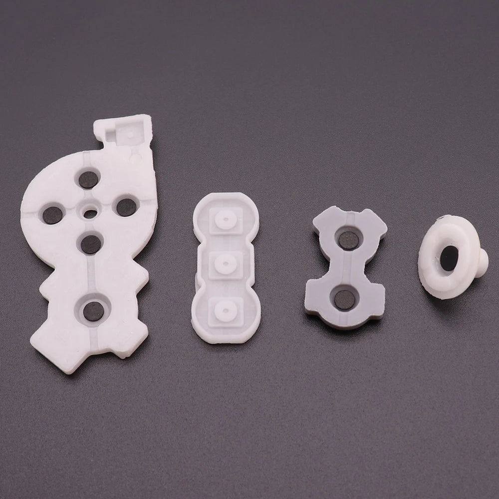 1set Conductive Rubber Silicone Button Pad for WII Right Controller Replacement Kits
