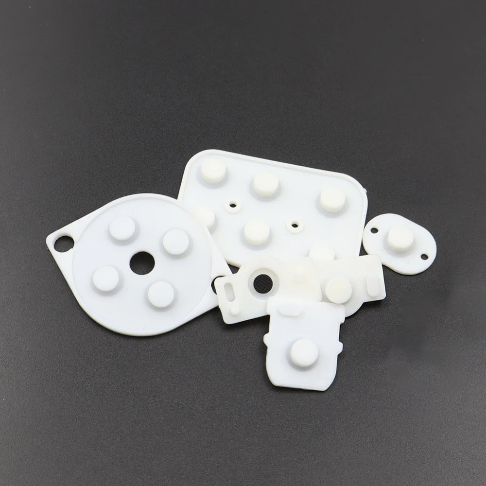 Conductive Rubber Pads For N64 Controller Joy Pad Button Repair Parts 2/5/10 Set Replacement Keyboard Computer Accessories