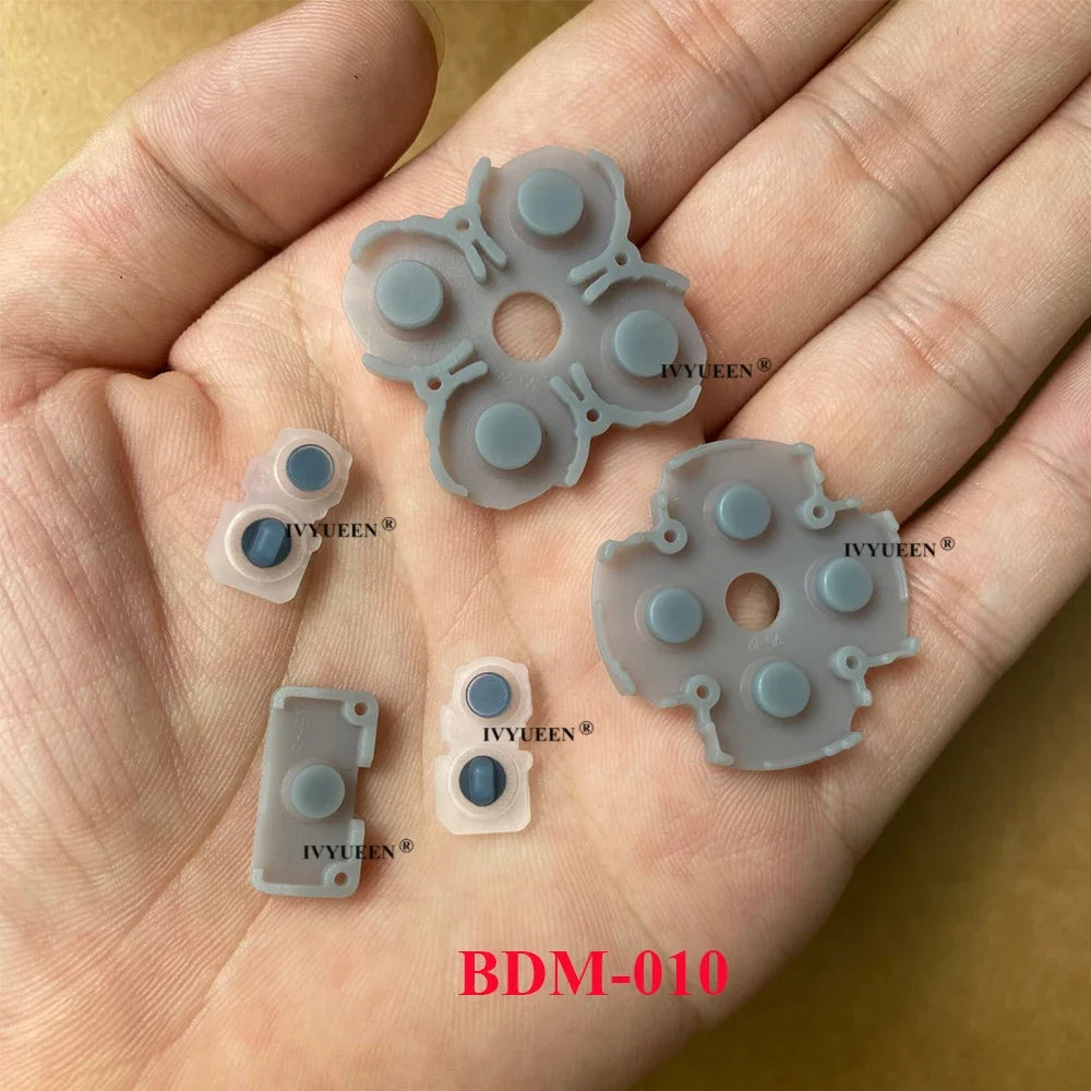 IVYUEEN for PlayStation 5 PS5 Controller L1 R1 L2 R2 Trigger Buttons Analog Stick Conductive Rubber Repair for Dualsense V2 V3