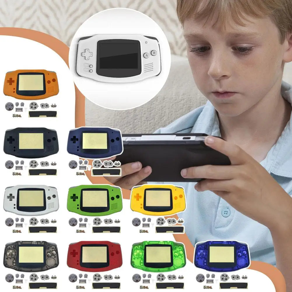 New Game Boy Advance Replacement Shell For GBA Game Console Protective Case Precise Fit Easy Install Scratch Resistant
