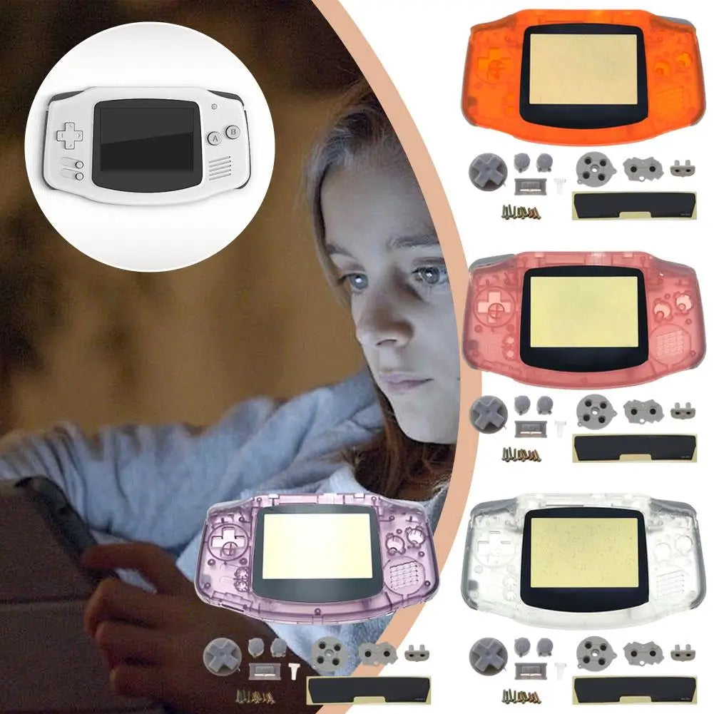 New Game Boy Advance Replacement Shell For GBA Game Console Protective Case Precise Fit Easy Install Scratch Resistant