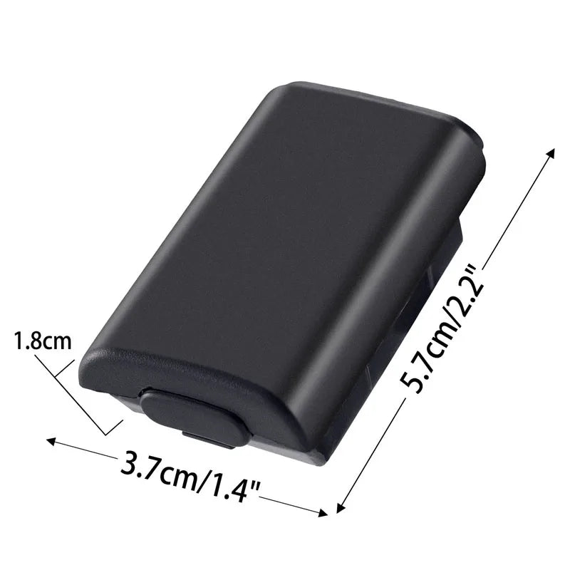 1pc Game Controller Battery Back Pack Case AA Battery Holder Back Cover Case Replacement for Xbox 360 Wireless Gamepad