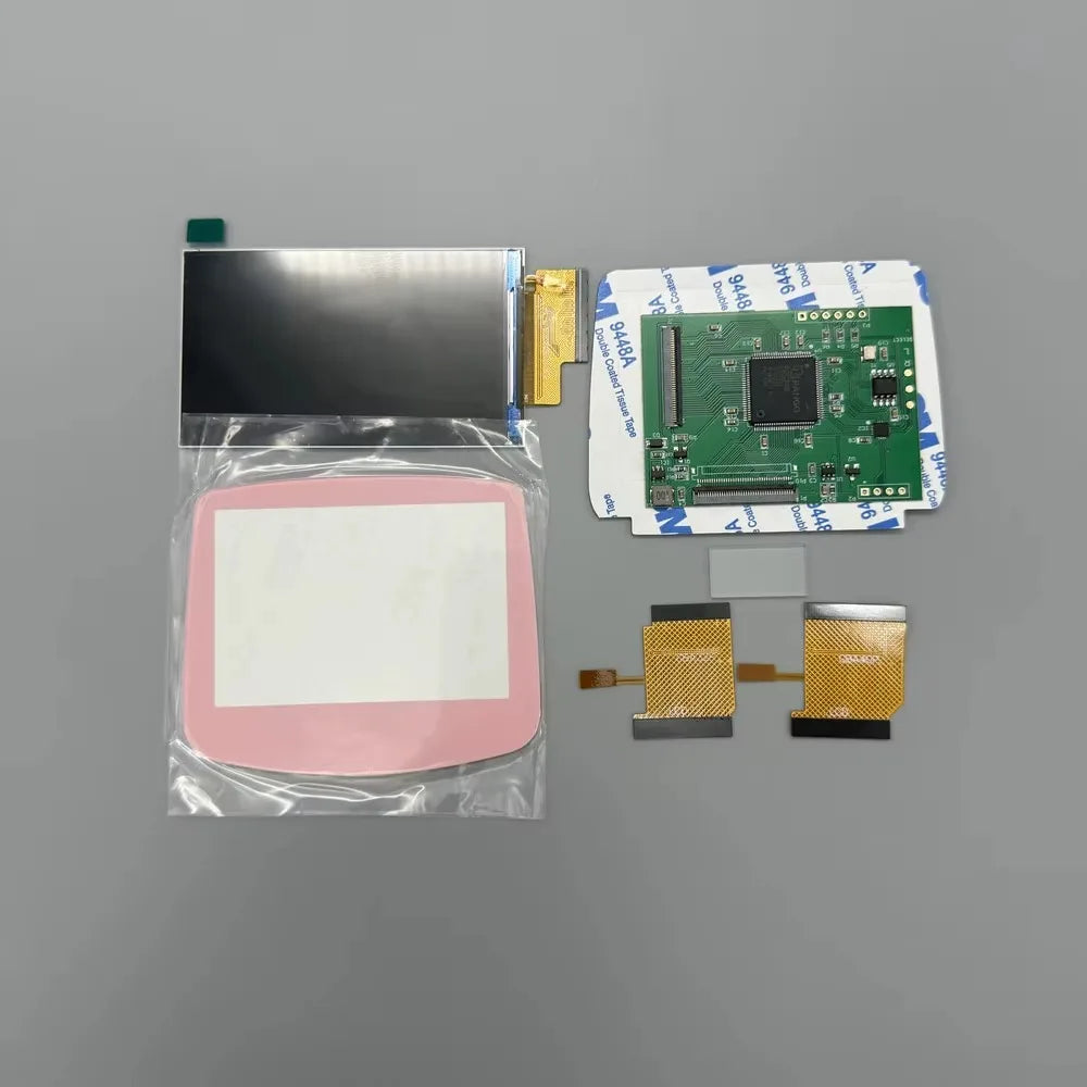 2.9 "original Size IPS High Brightness LCD Screen For Gameboy Advance GBA Support Pixel Mode Display Warm light Screens