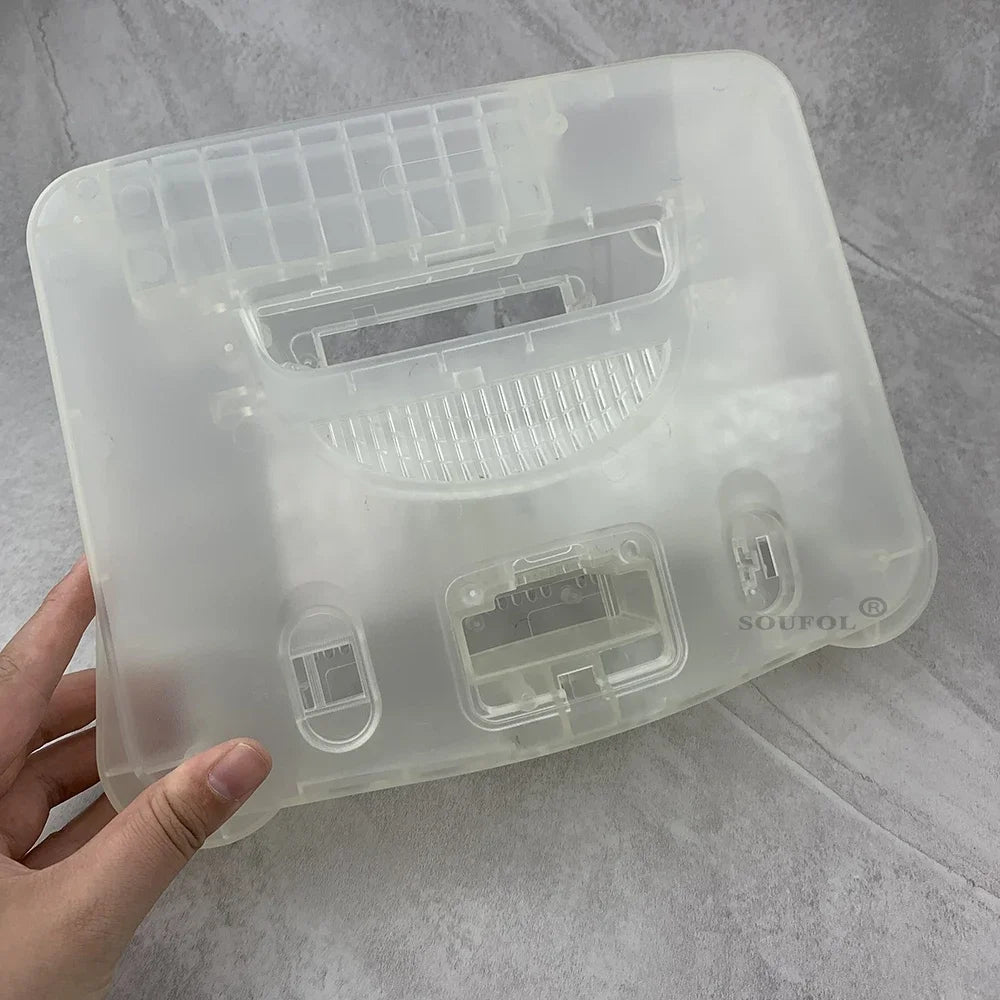 Dropshipping Replacement Housing Shell Translucent Case for N64 Nintend 64 Replacement Full Housing Transparent Box