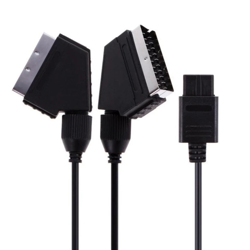NY: N64, SNES, GameCube: Scart  kabel