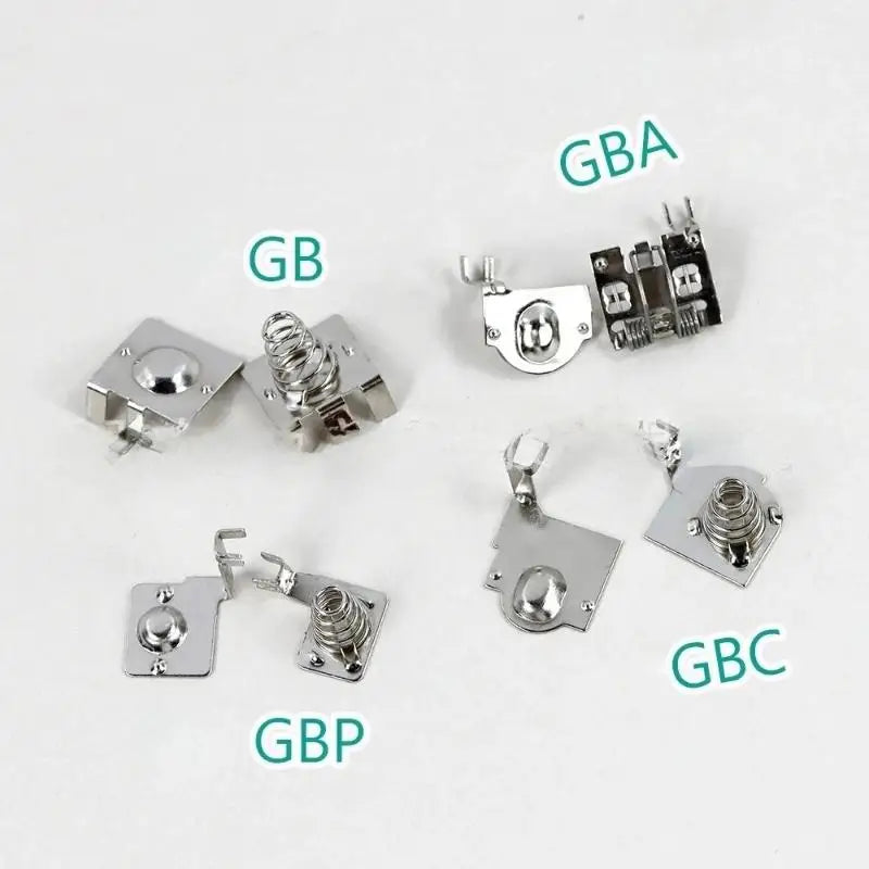 GameBoy GB, GBP, GBC, GBA: Nye Batteri kontakter