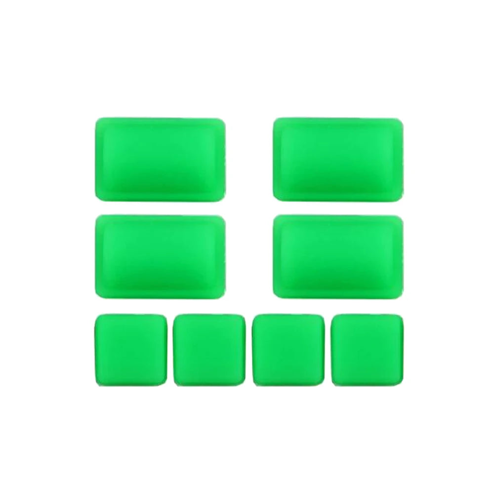 Host Rubber Pad Dust Plug For Wii Game Console Machine Foot Pad Square Pad Rubber Plug Anti Slip Rubber Pad Plug