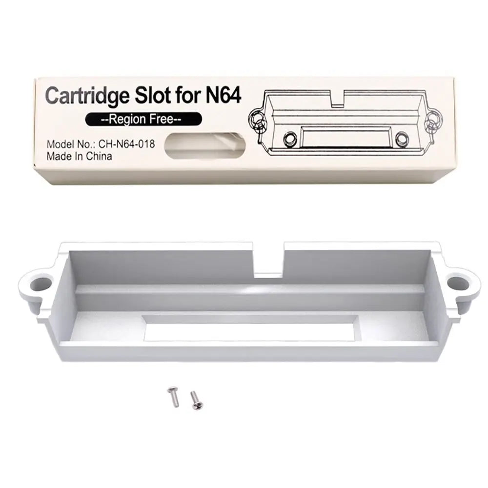 Region Free Game Cartridge Slot Durable US JAPAN Games Game Cartridge Adapter Universal N64 Cartridge Slot Tray for Nintendo 64
