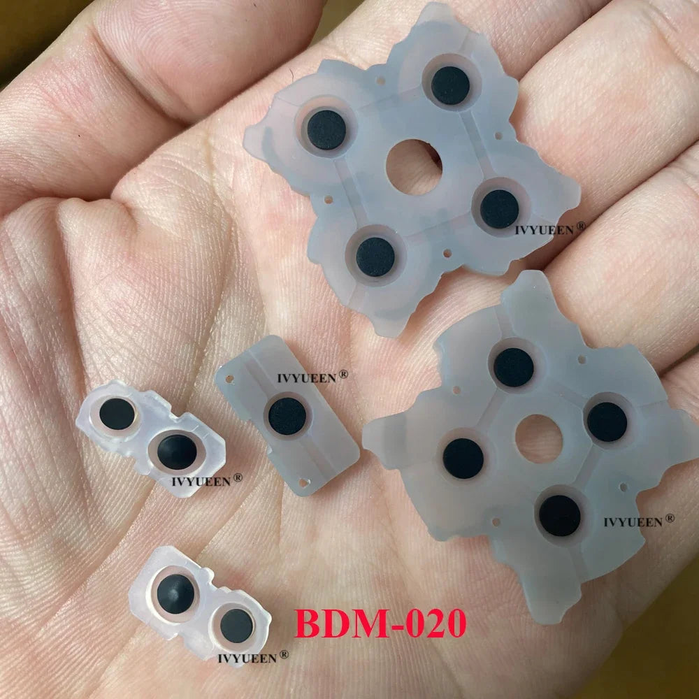 IVYUEEN for PlayStation 5 PS5 Controller L1 R1 L2 R2 Trigger Buttons Analog Stick Conductive Rubber Repair for Dualsense V2 V3