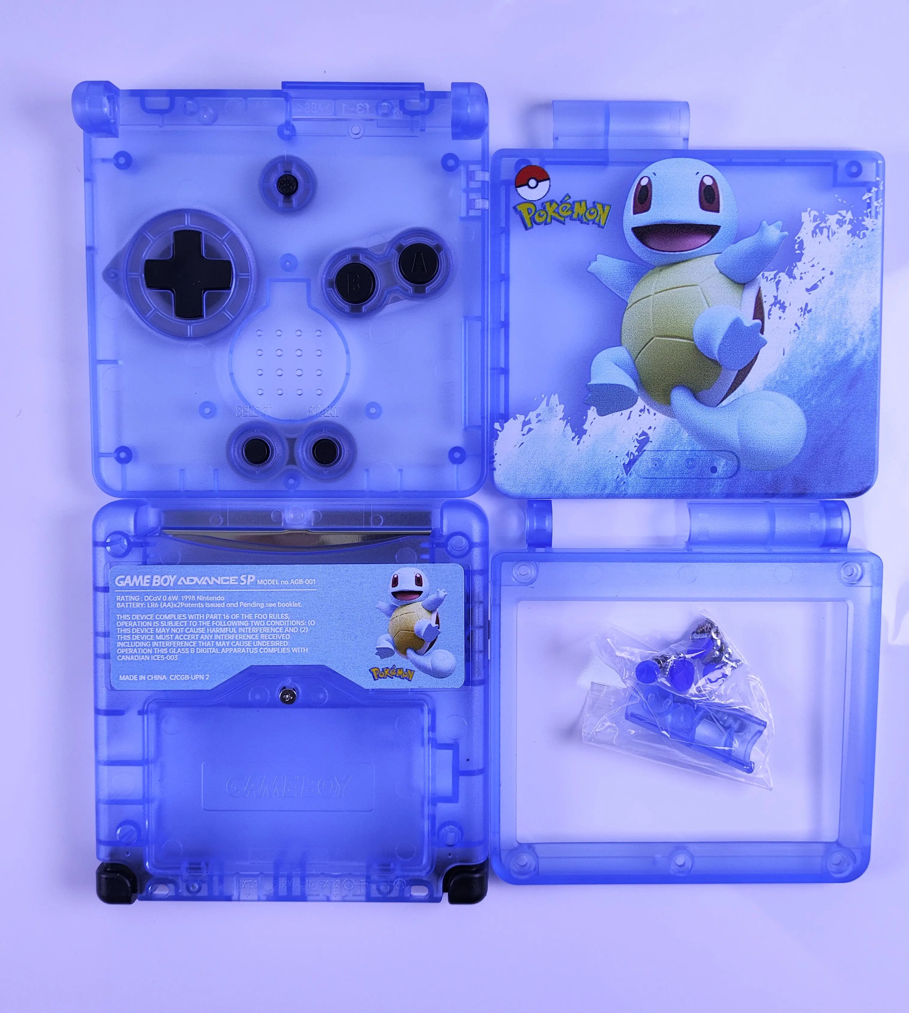Nye GameBoy SP Cover