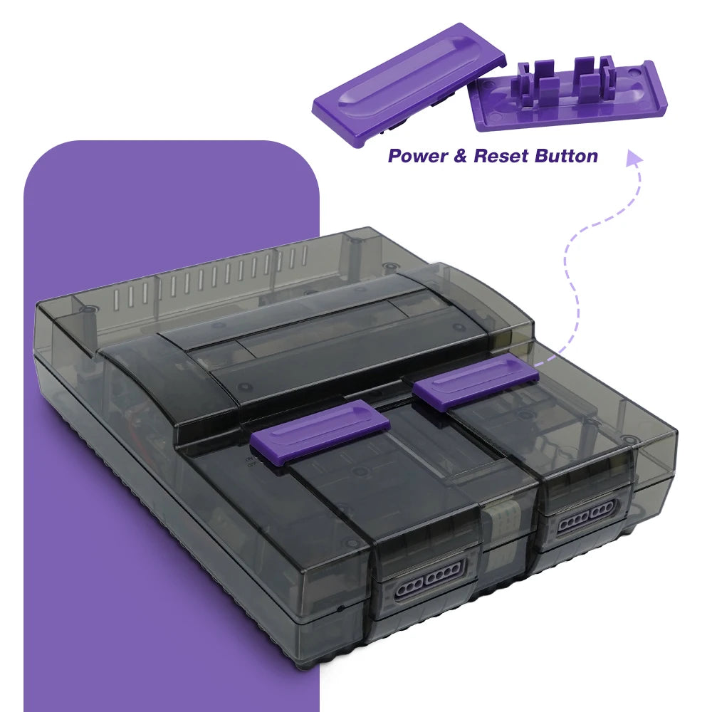 NY: Replacement Shell til SNES US Version SNS-001