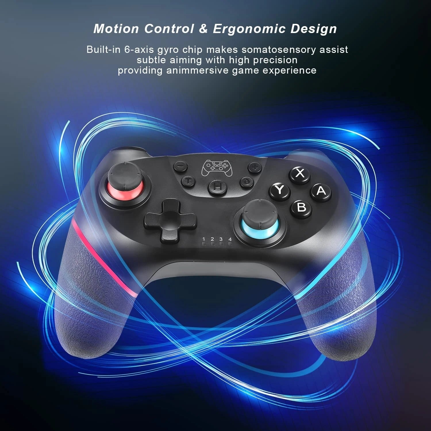 Wireless Bluetooth Gamepad for Nintendo Switch Pro