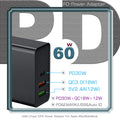 PD60W Multi-Port USB Charger for Nintendo Devices